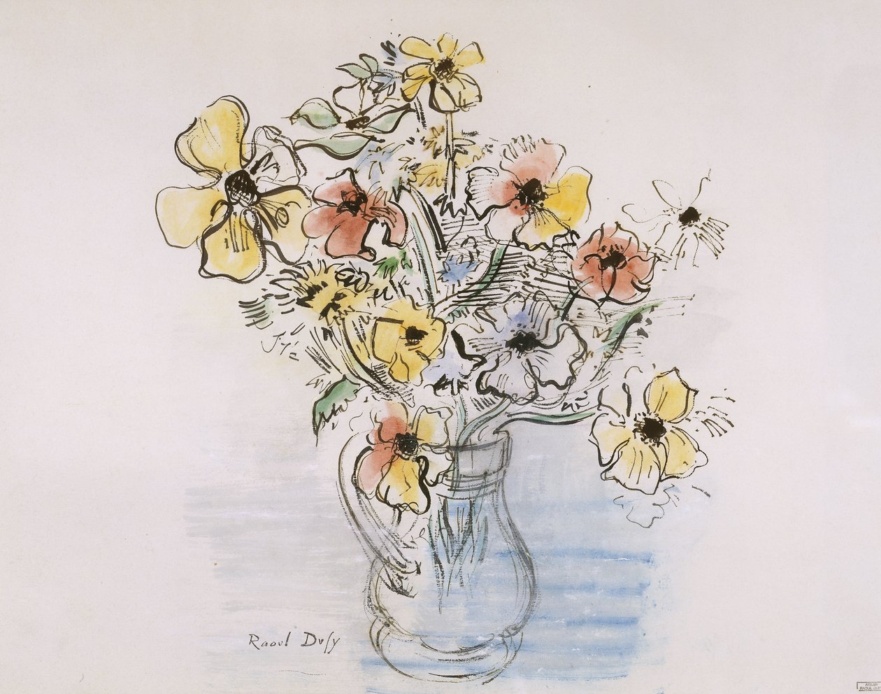 Anemoniakimppu tekijältä Raoul Dufy