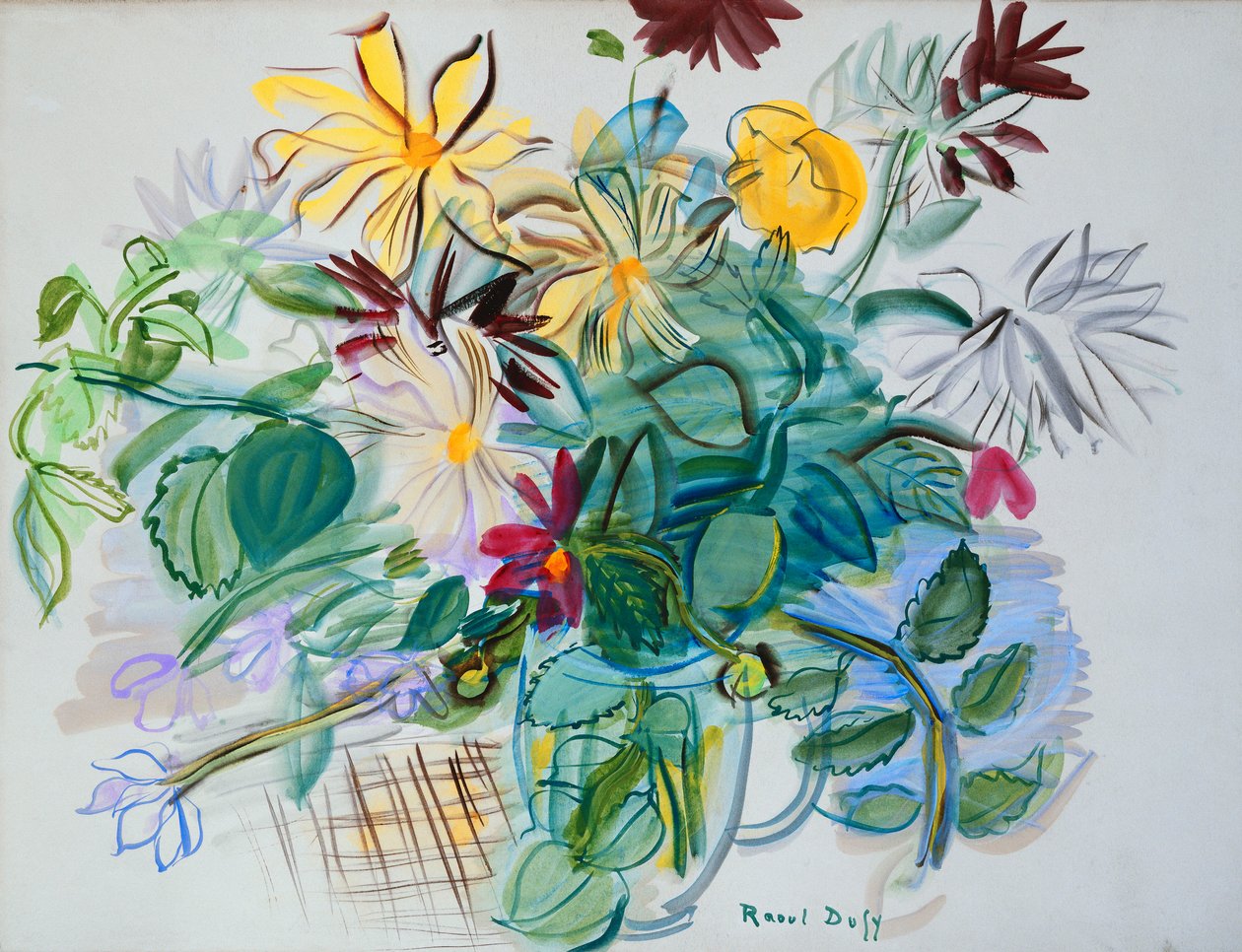 Kukkakimppu tekijältä Raoul Dufy