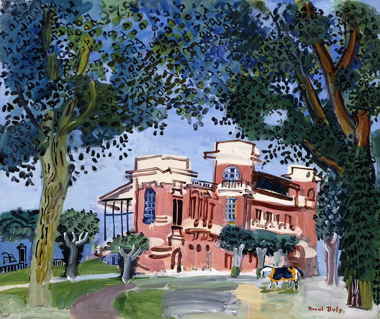 Deauville (paddock) tekijältä Raoul Dufy