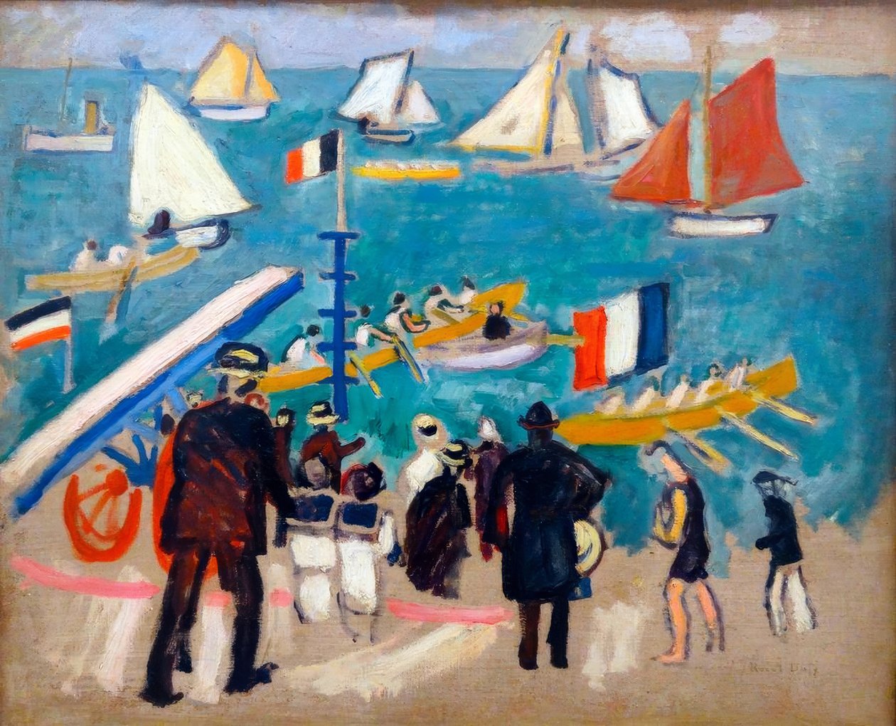 Regatta tekijältä Raoul Dufy