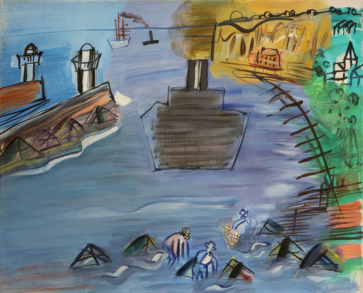 Musta rahti tekijältä Raoul Dufy