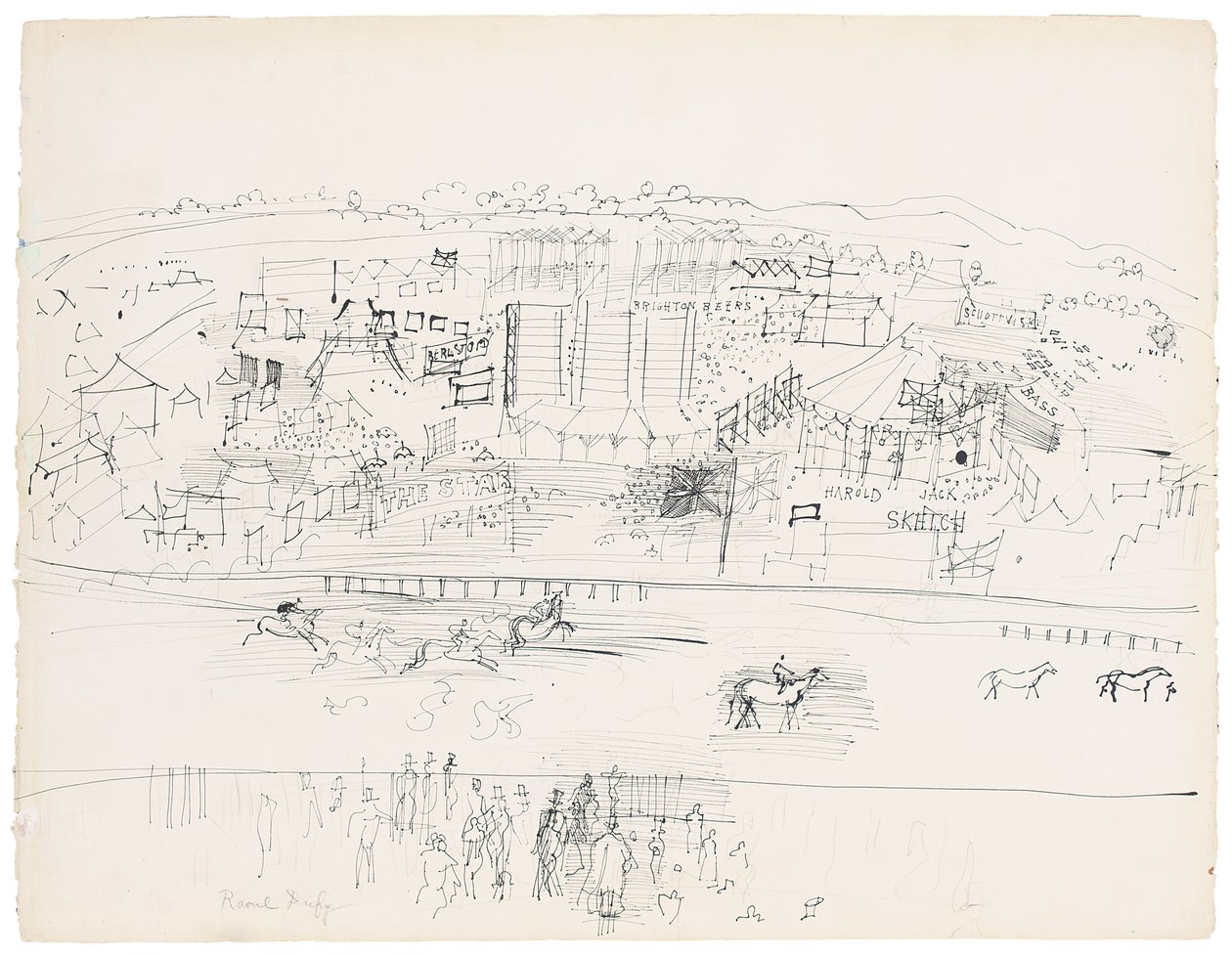 Epsomin ravirata tekijältä Raoul Dufy