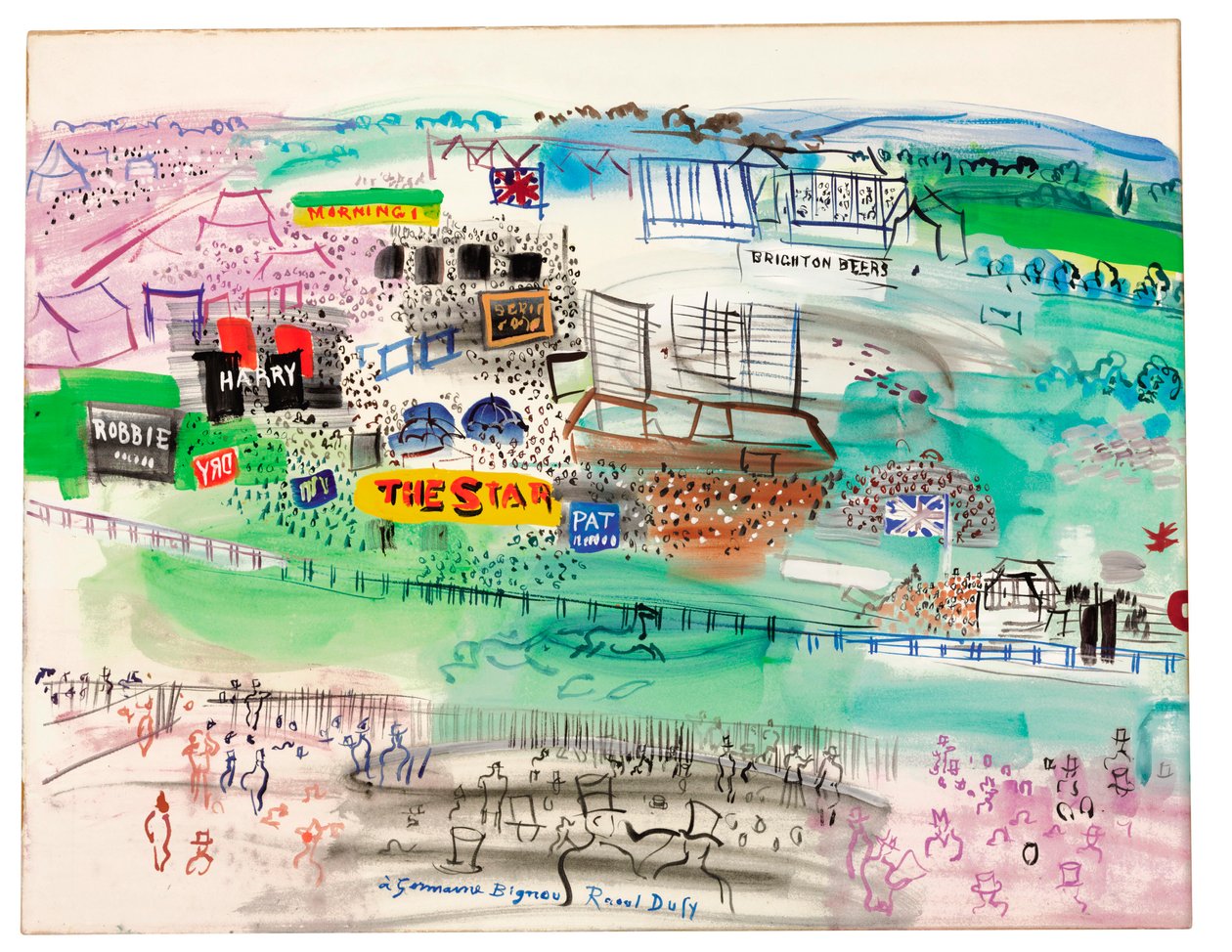 Epsomin ravirata tekijältä Raoul Dufy