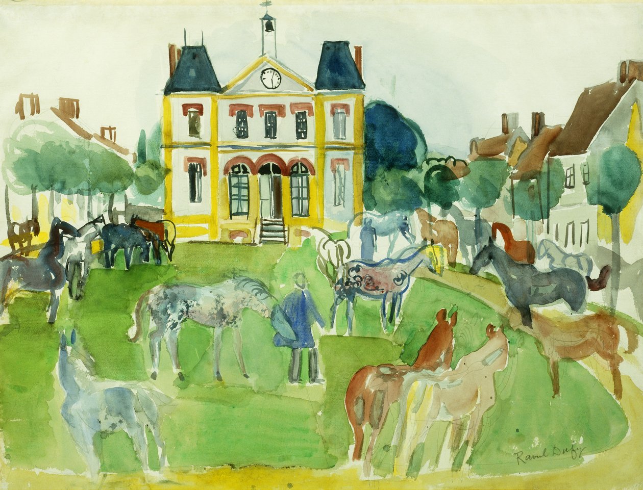 Hevoset; Chevaux tekijältä Raoul Dufy