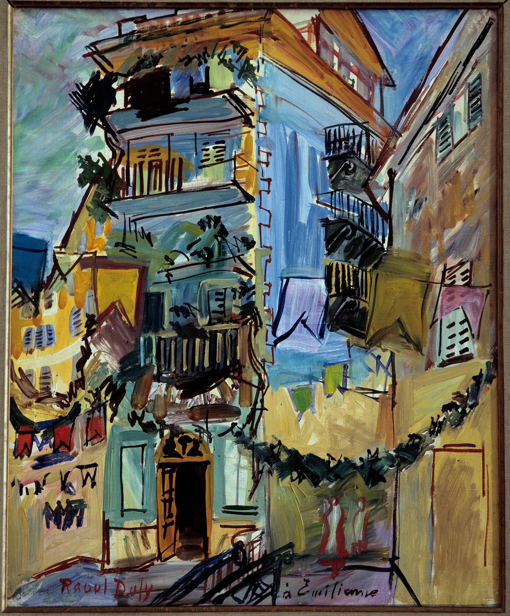 Emilienne, Nizza toukokuussa tekijältä Raoul Dufy