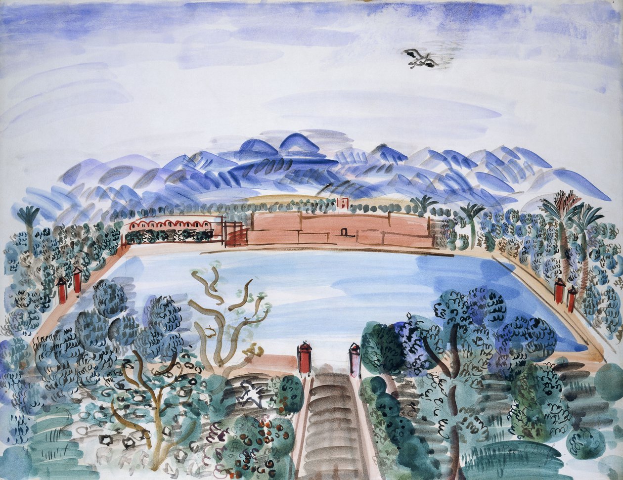 La Menara, Marrakesh tekijältä Raoul Dufy