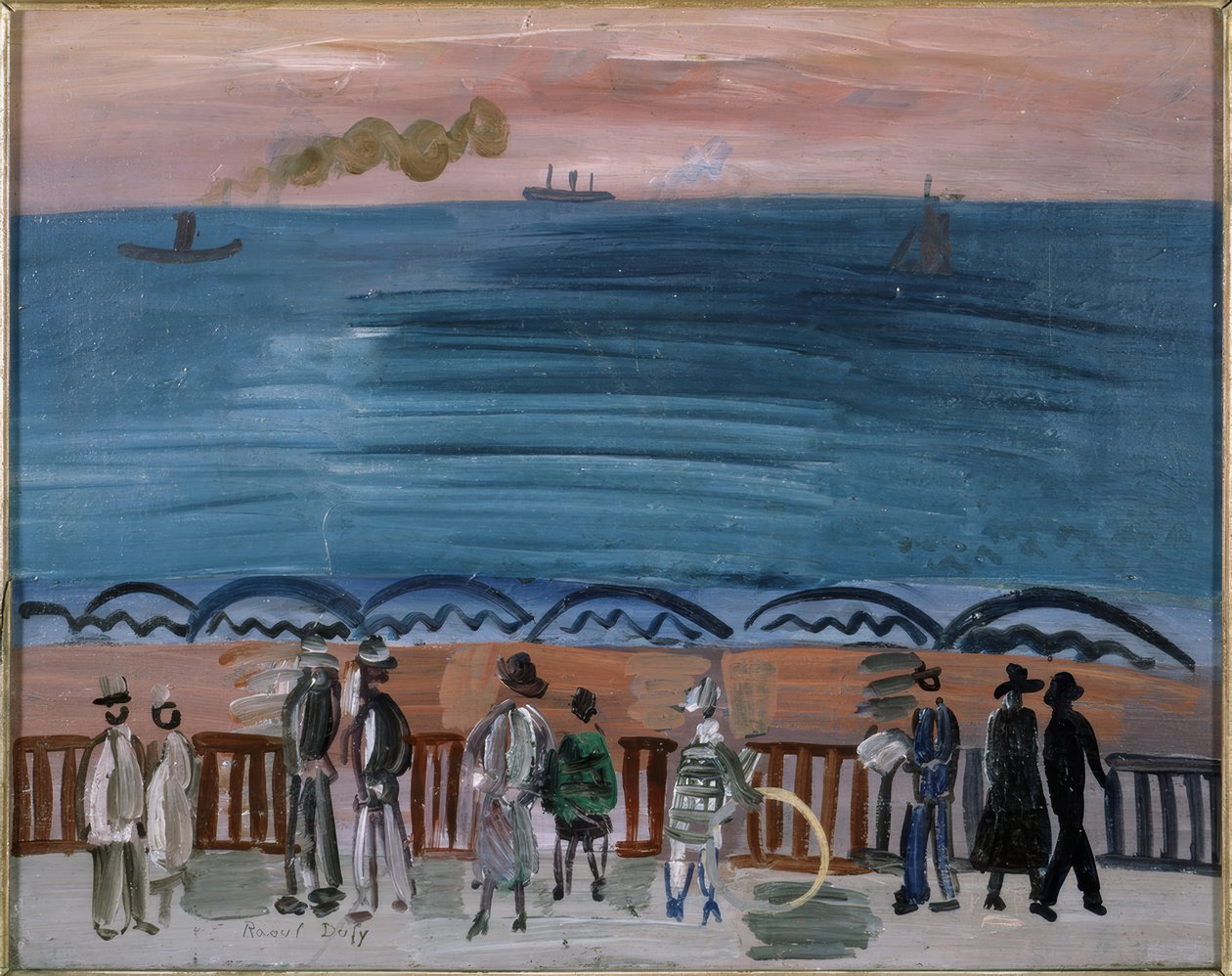 "Sainte-Adressen ranta tekijältä Raoul Dufy