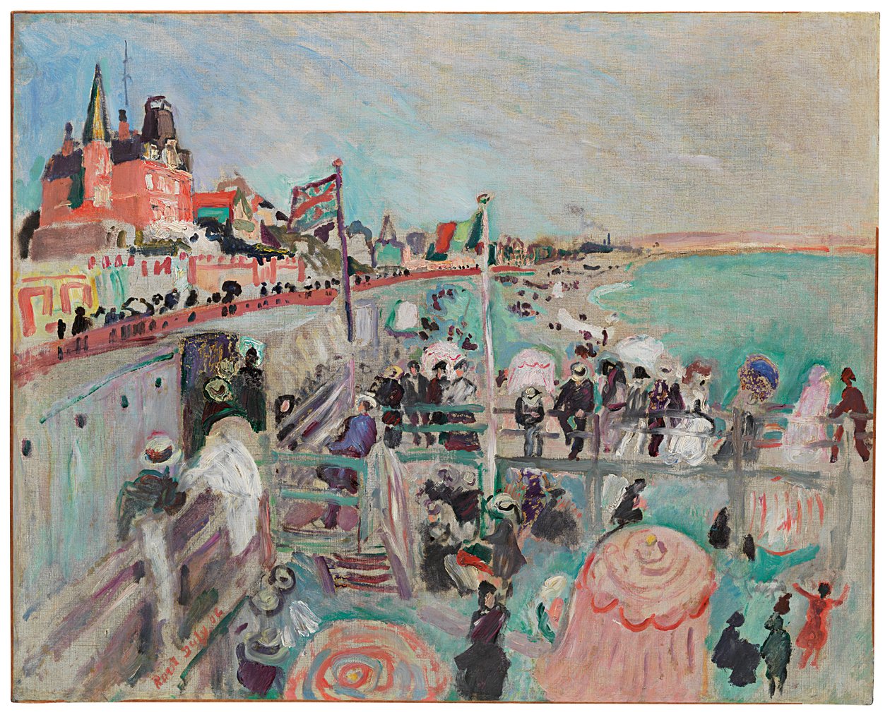 Le Havren ranta tekijältä Raoul Dufy