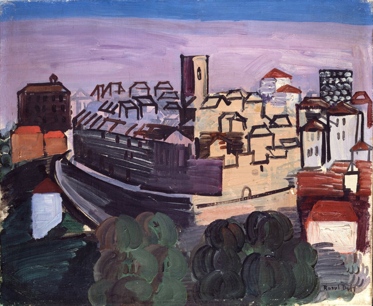 Maisema lähellä Venceä tekijältä Raoul Dufy