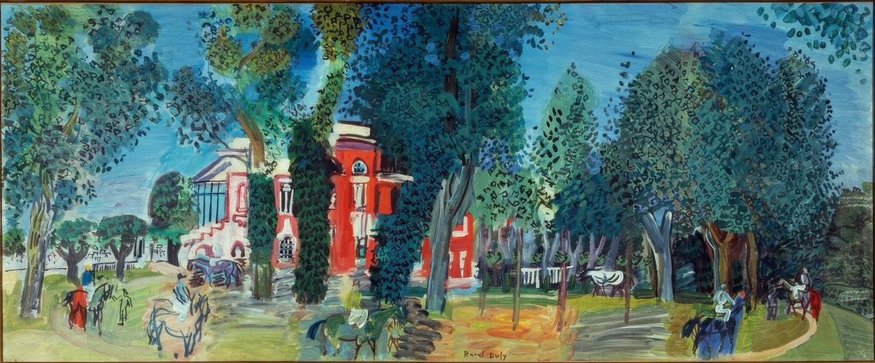 Deauville Paddock tekijältä Raoul Dufy