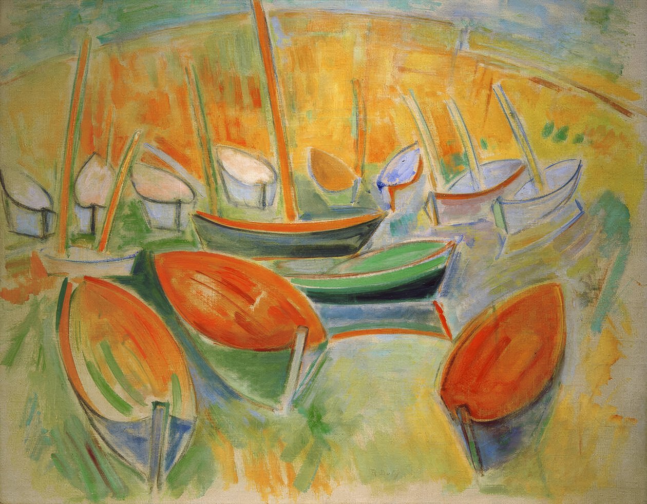 Veneet Martigues tekijältä Raoul Dufy