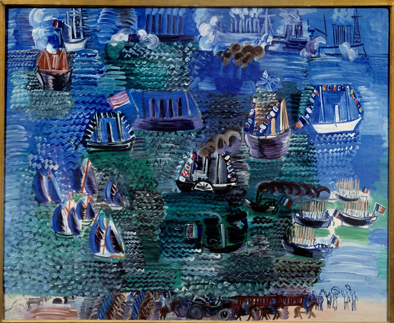 Merenkulun juhla ja virallinen vierailu Le Havreen tekijältä Raoul Dufy