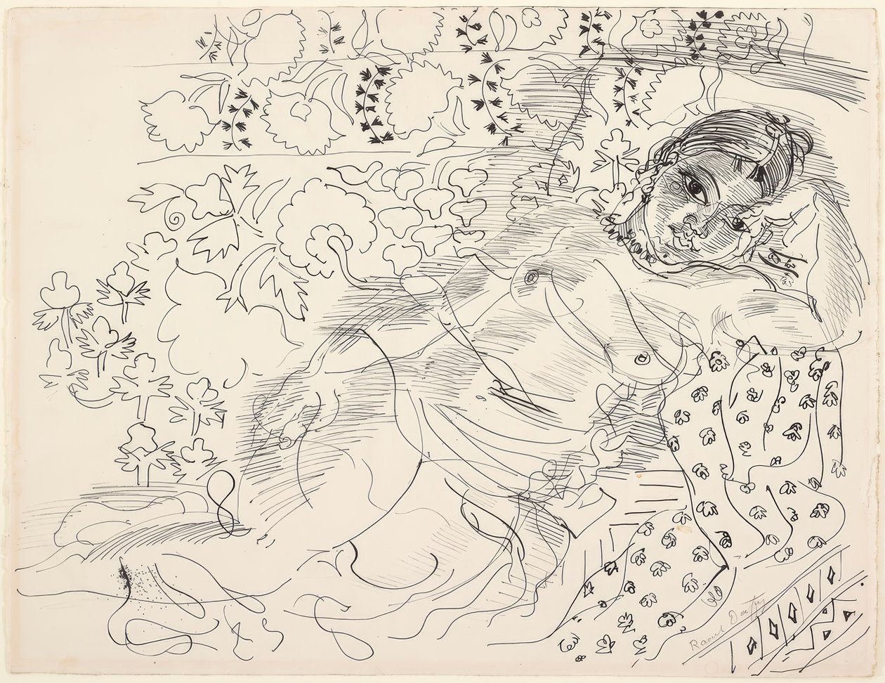 Persialainen malli tekijältä Raoul Dufy
