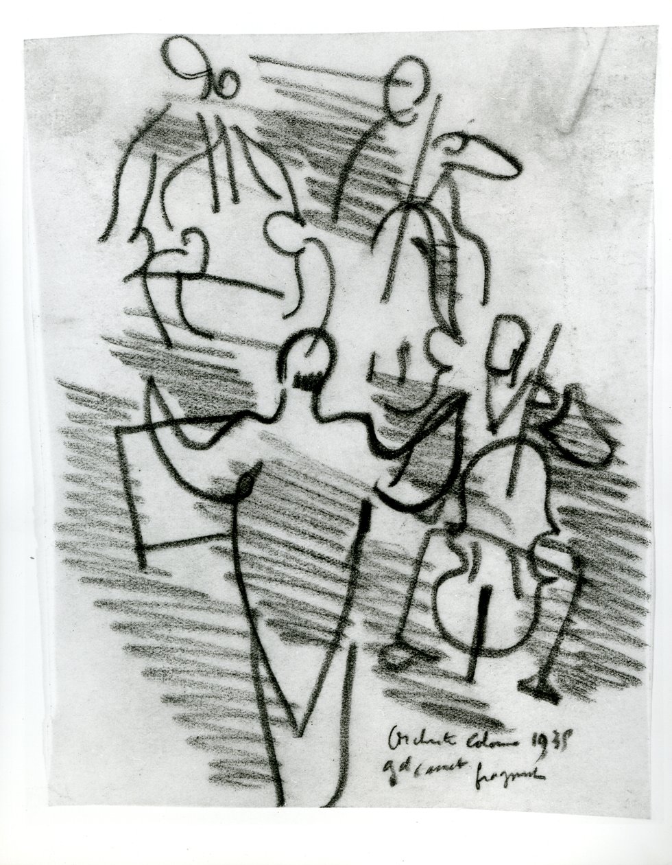 Orchestre Colonne tekijältä Raoul Dufy