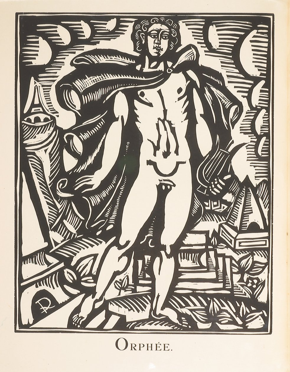 Orfeus, kuvitus Guillaume Apollinairen teoksesta 