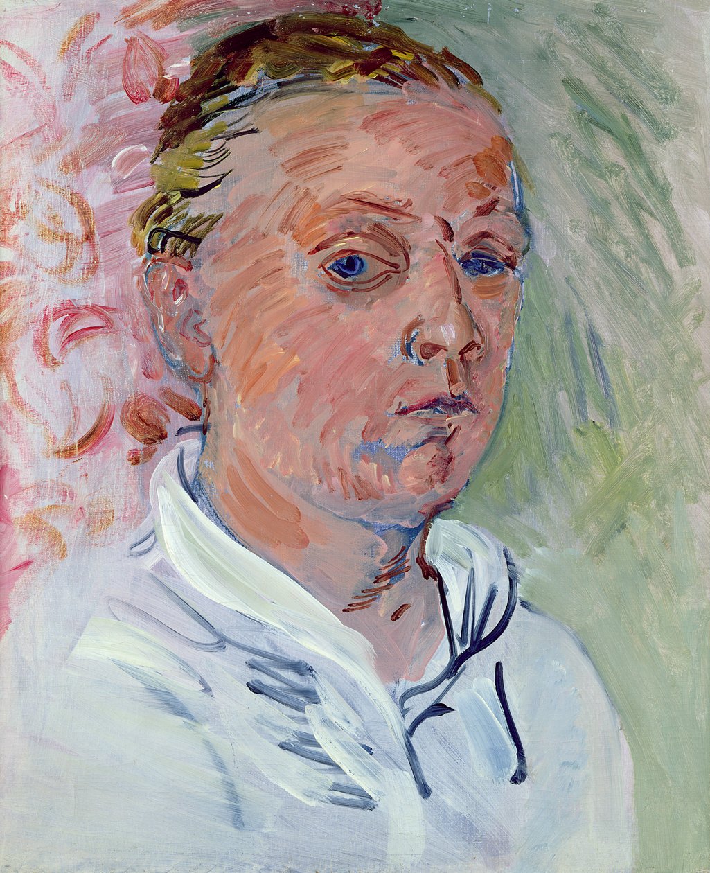 Omakuva, noin 1945 (öljy kankaalle). tekijältä Raoul Dufy