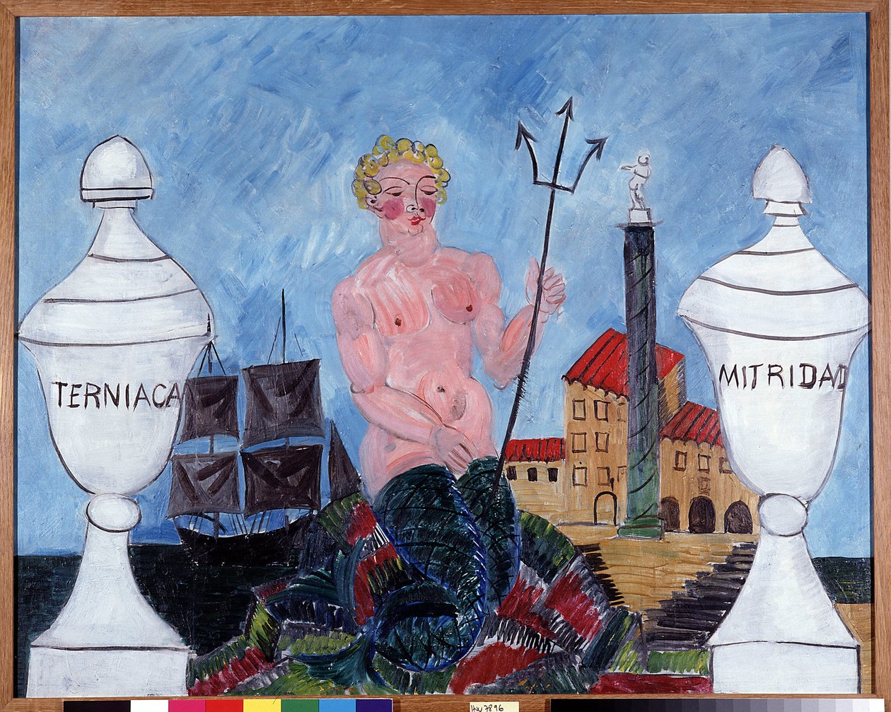 Sireeni kolmikärjen kanssa tekijältä Raoul Dufy