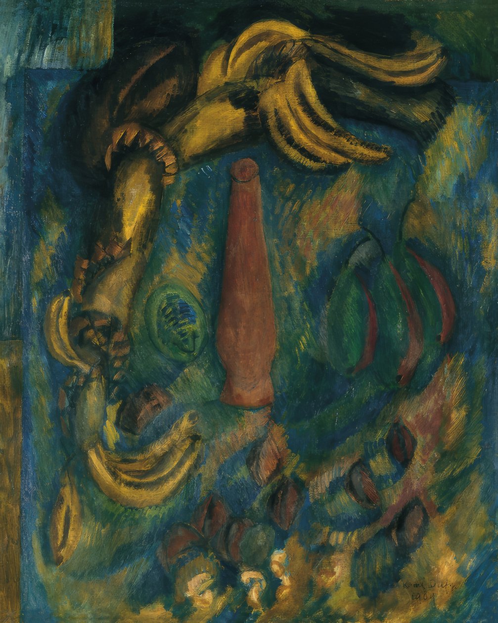Still-elämä banaanien kanssa tekijältä Raoul Dufy