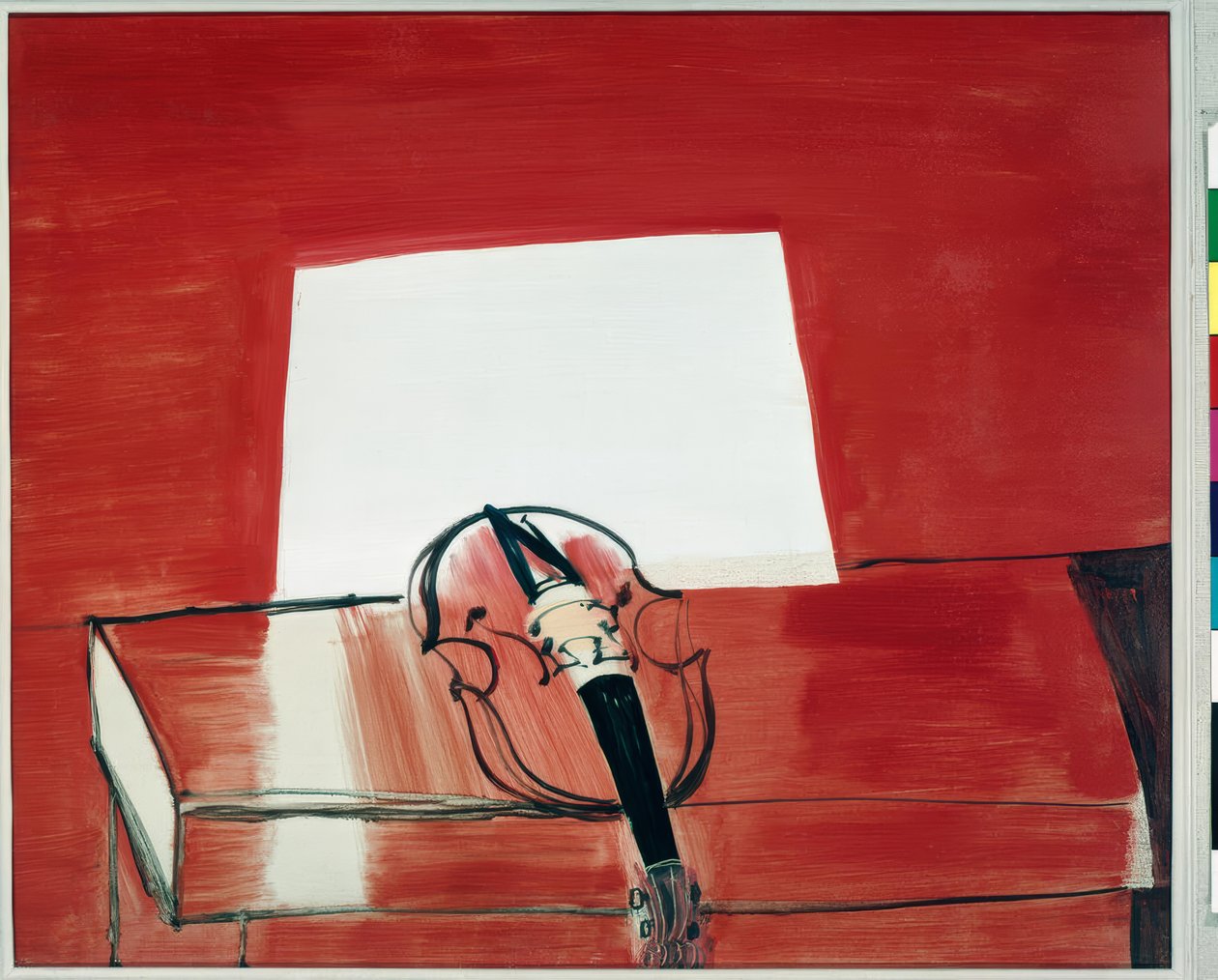 Asetelma viulun kanssa tekijältä Raoul Dufy