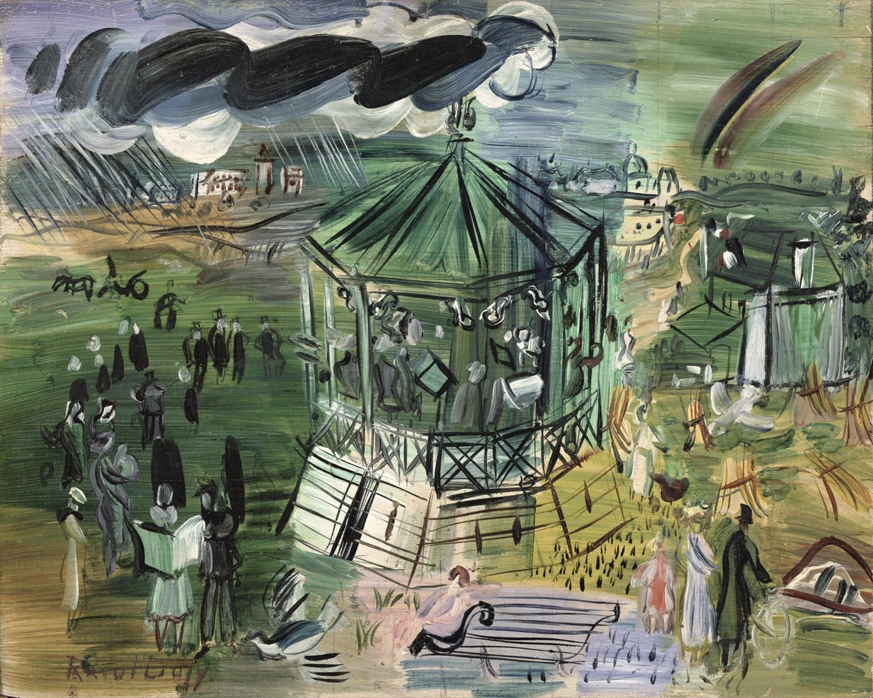 Sunnuntai, musiikkia maaseudulla tekijältä Raoul Dufy