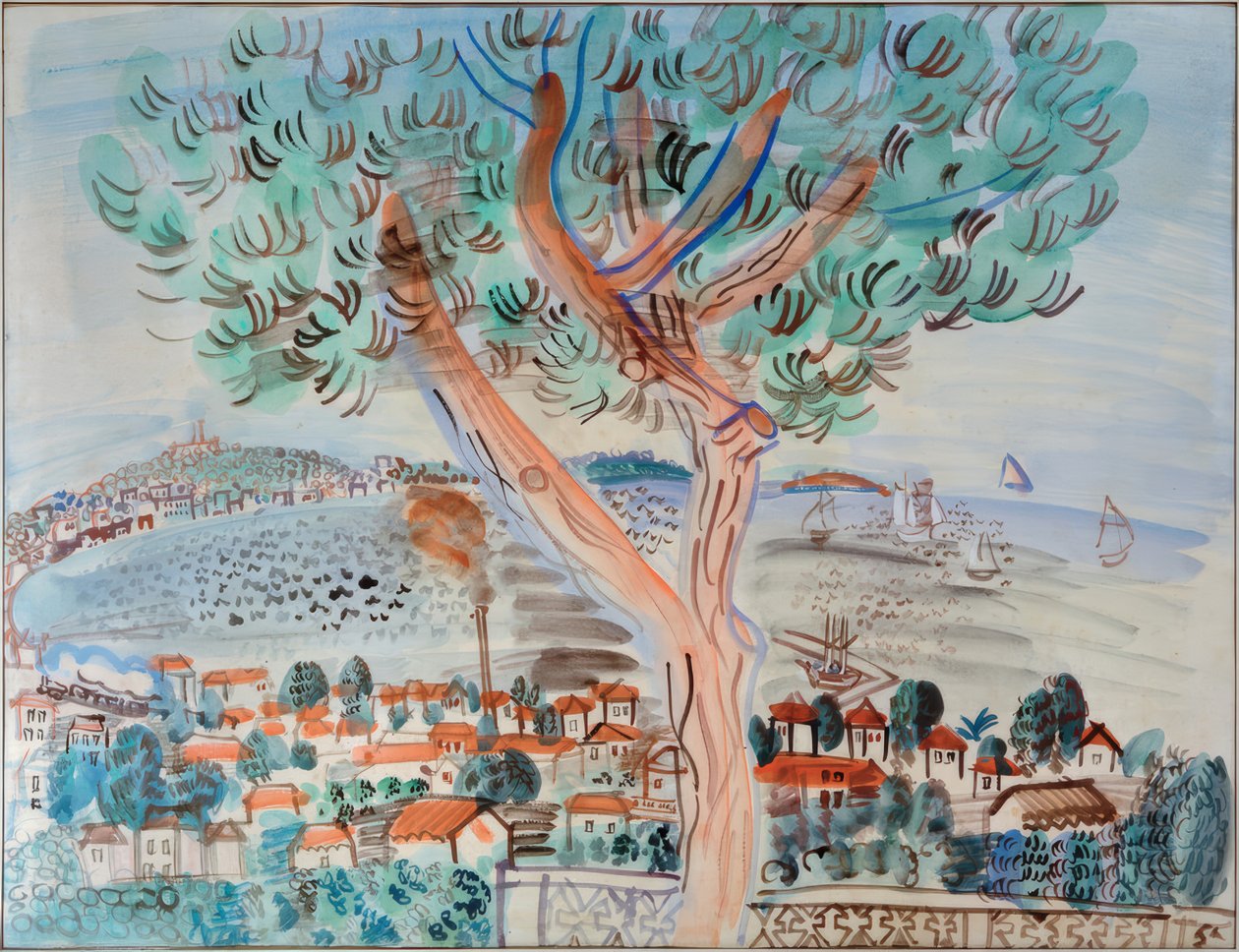 San Juanin lahti tekijältä Raoul Dufy