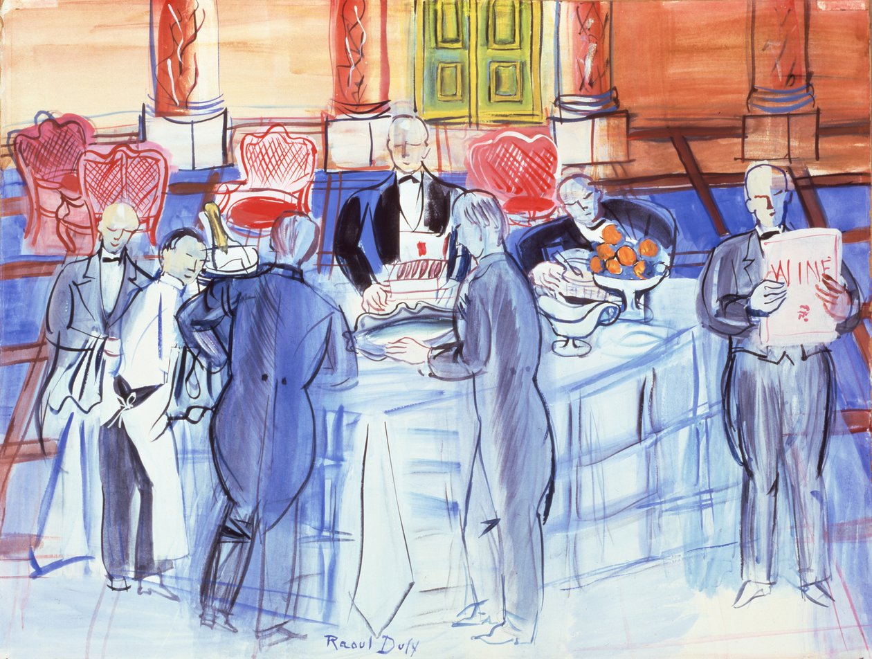 Buffet tekijältä Raoul Dufy