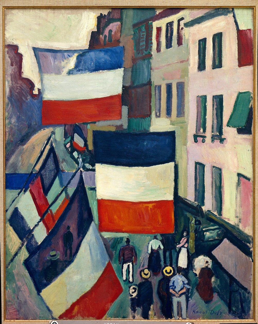 Bulwark Street 14. heinäkuuta tekijältä Raoul Dufy