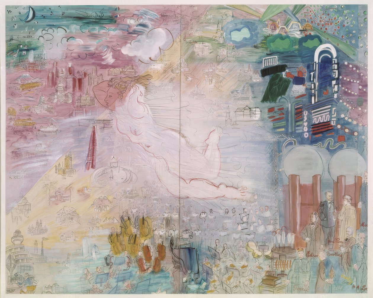Sähkökeiju tekijältä Raoul Dufy