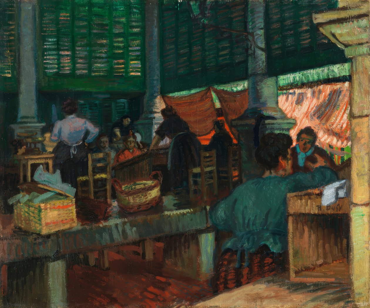 Kalamarkkinat, Marseille tekijältä Raoul Dufy