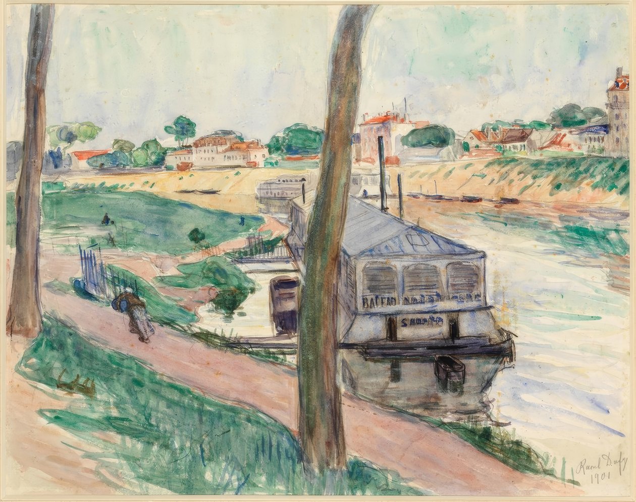 Houseboat tekijältä Raoul Dufy