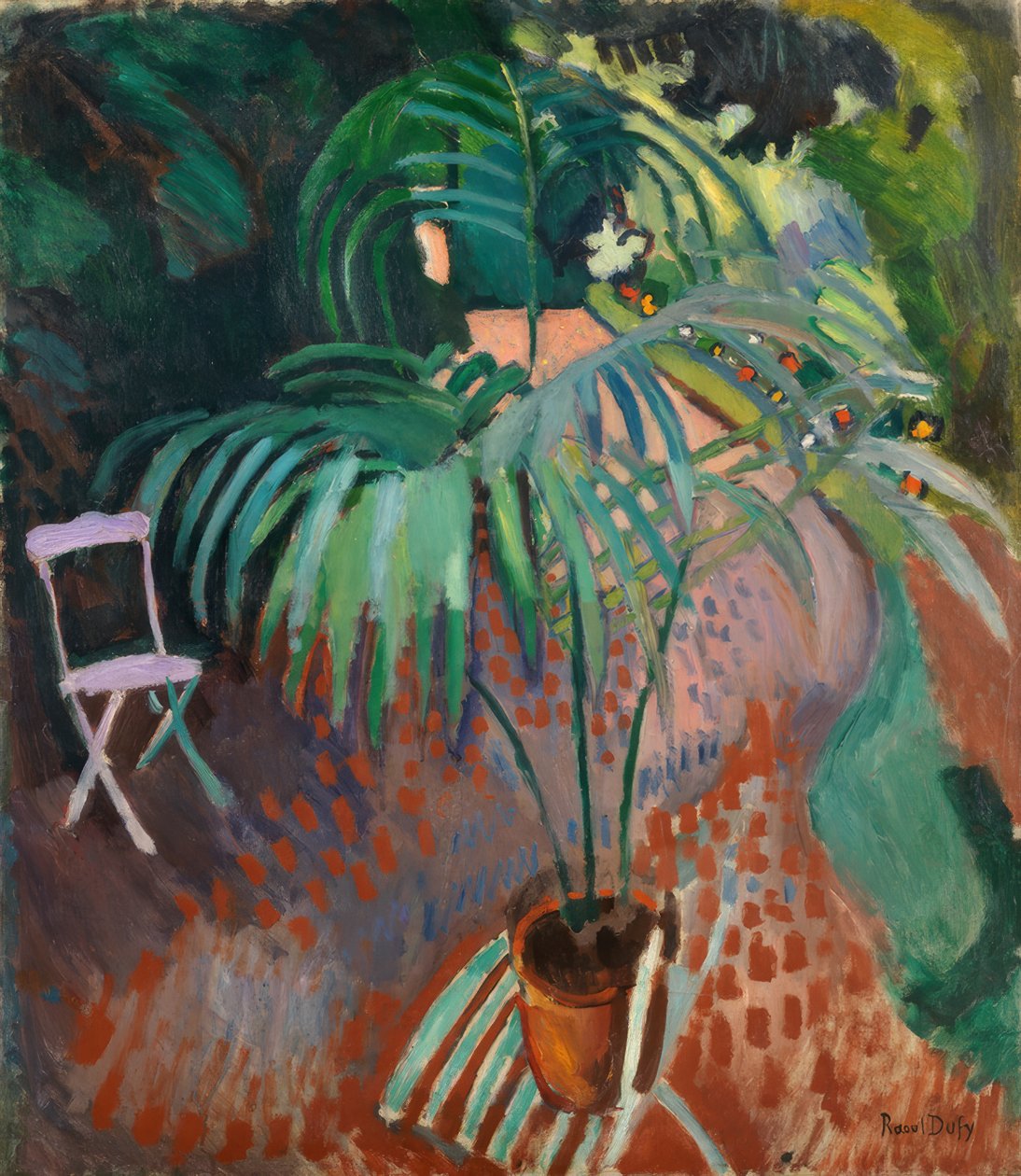 Pieni palmu tekijältä Raoul Dufy