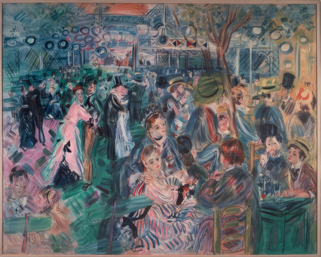 Moulin de la Galette tekijältä Raoul Dufy