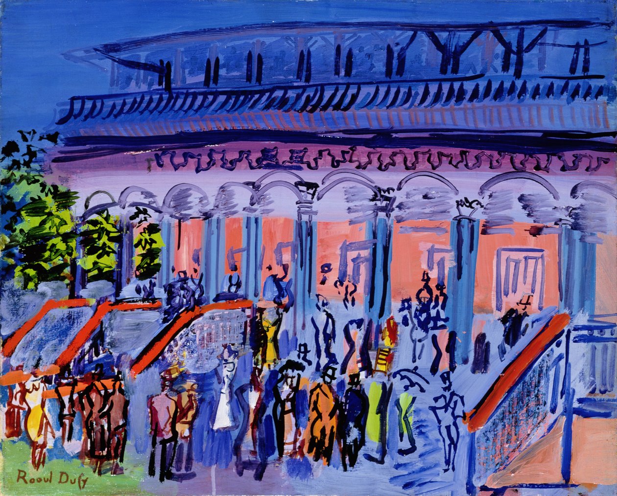 Omistajan kotelo, n.1930-5 tekijältä Raoul Dufy