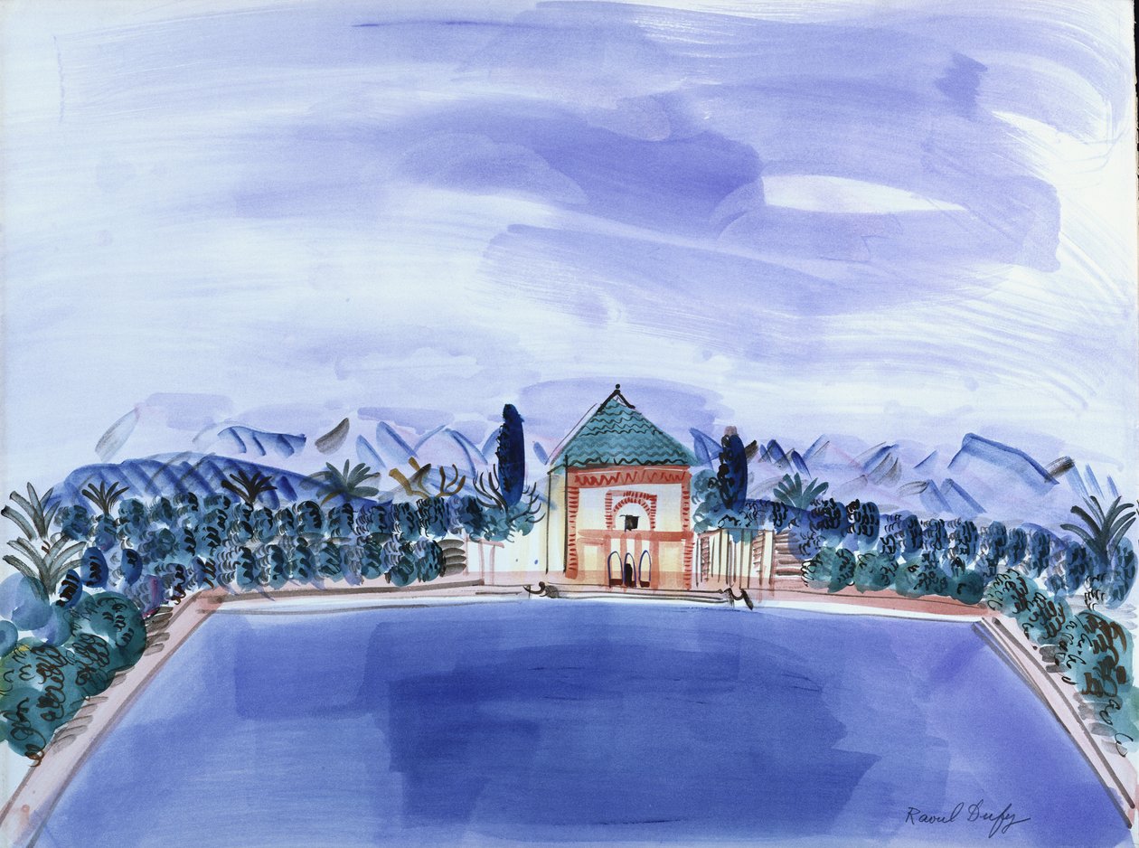 Menaran uima-allas tekijältä Raoul Dufy