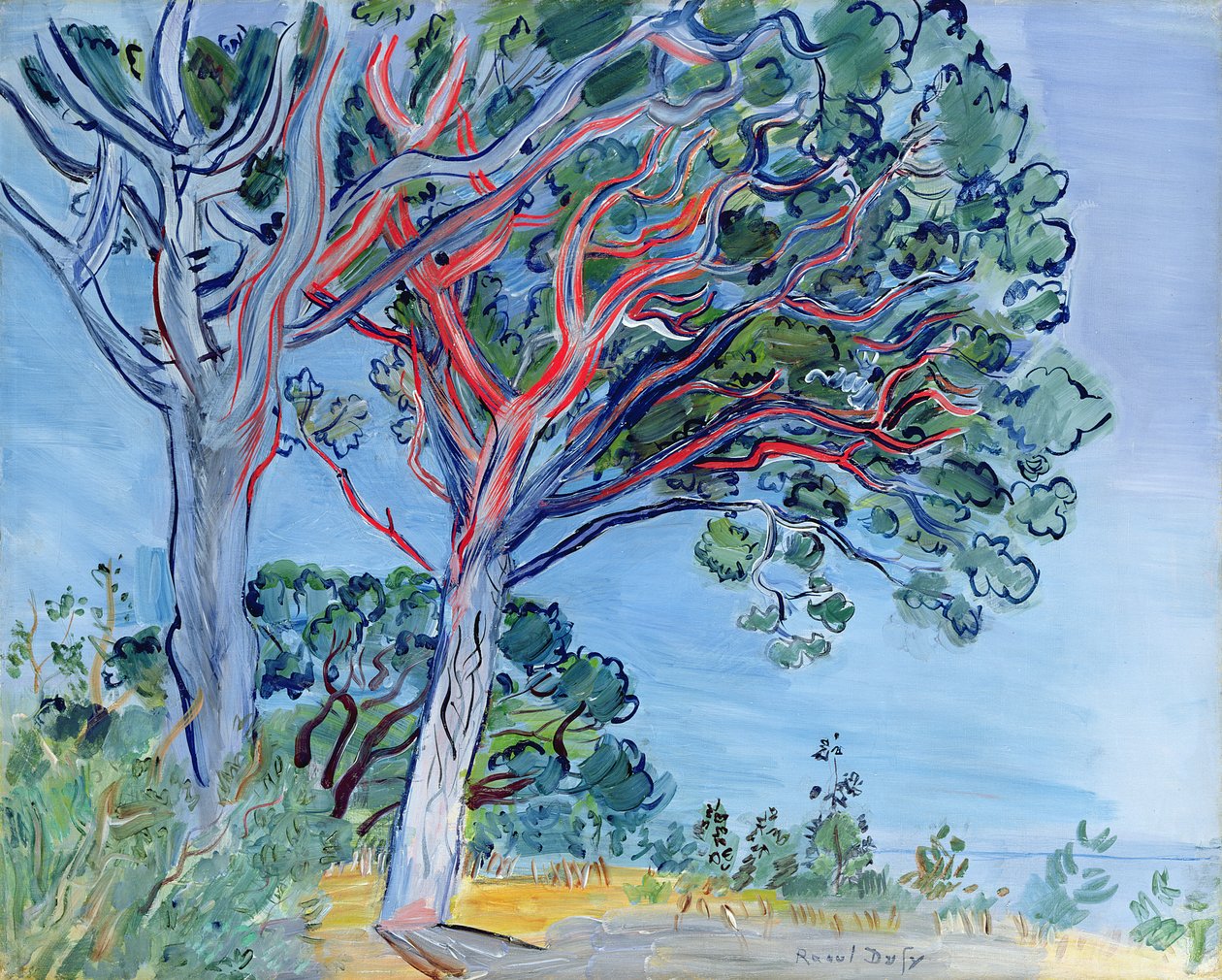 Punainen mänty tekijältä Raoul Dufy