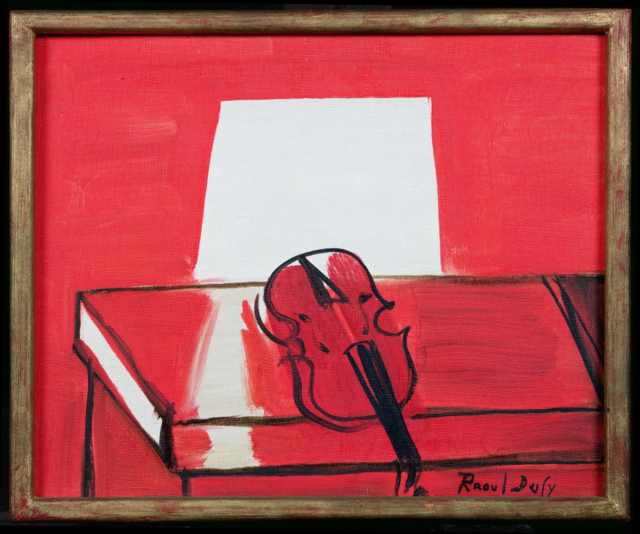 Punainen viulu tekijältä Raoul Dufy