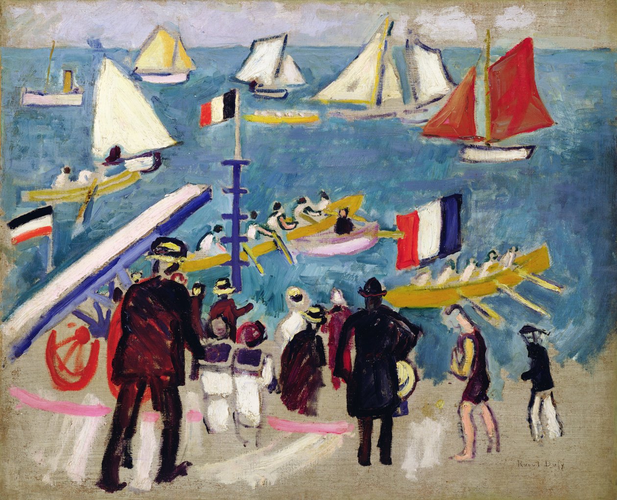 Regatta tekijältä Raoul Dufy