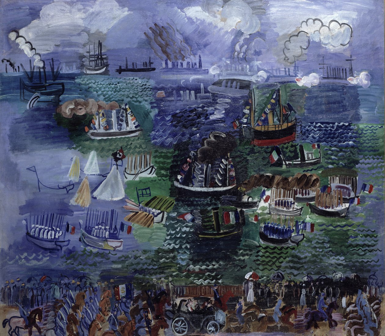 Le Havren regatta tekijältä Raoul Dufy