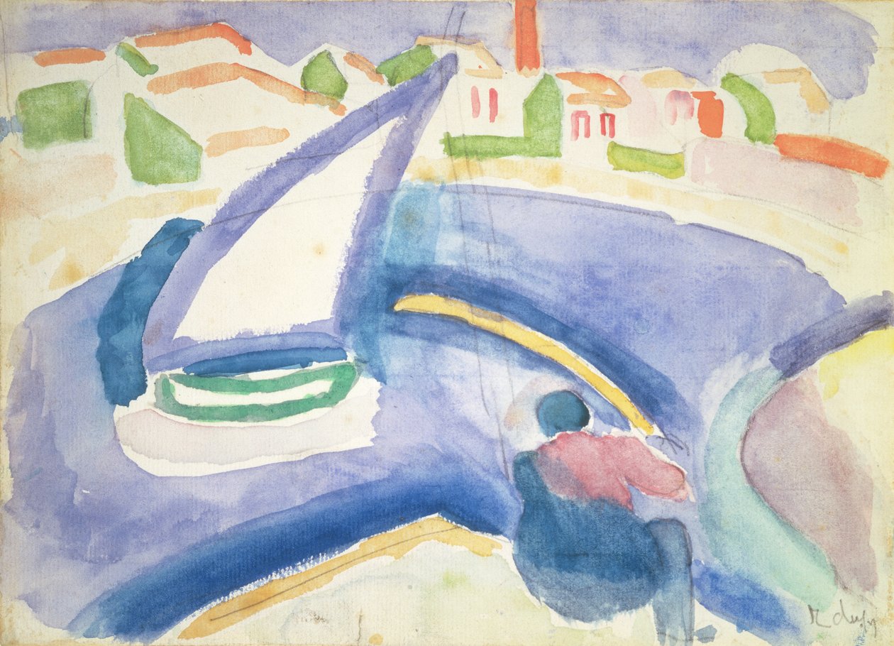 Purjevene tekijältä Raoul Dufy