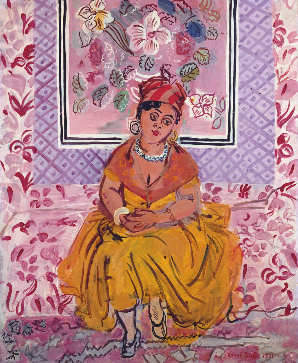 Martiniquen nainen tekijältä Raoul Dufy