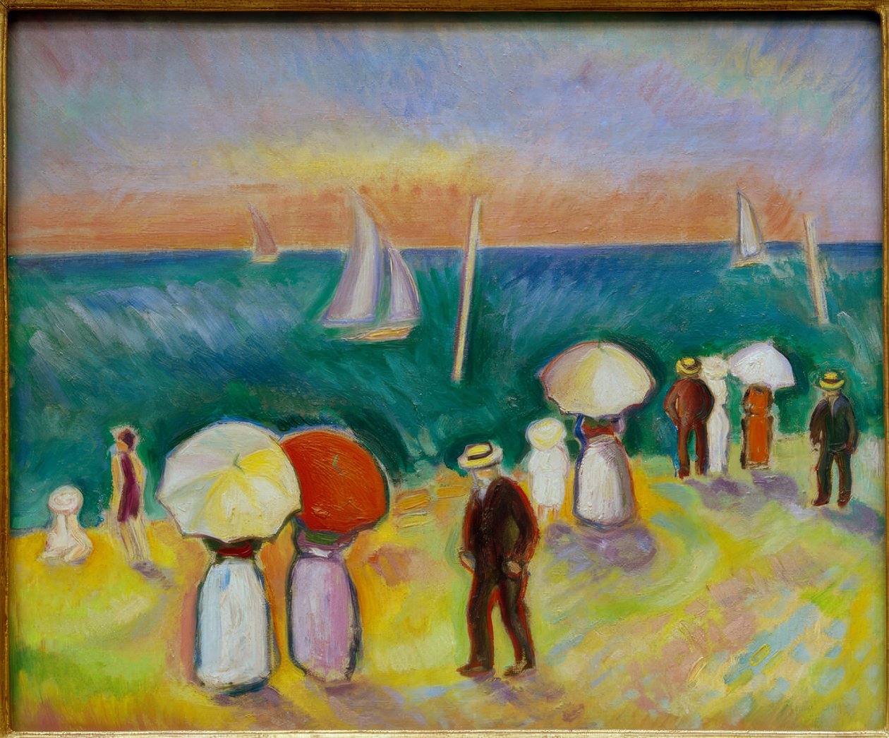 Sainte-Adressen ranta tekijältä Raoul Dufy