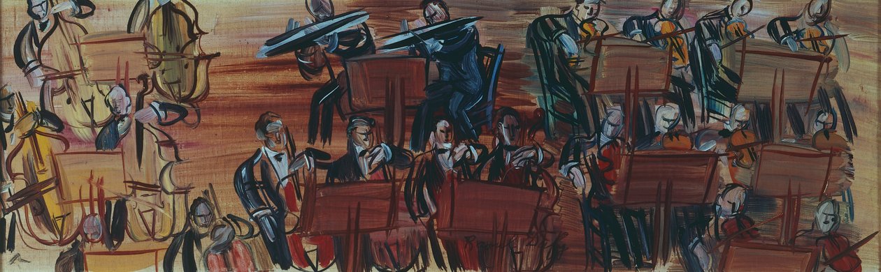 Raoul Dufyn (1877-1953) kirjoittama orkesteri. Ranska, 20. vuosisata. tekijältä Raoul Dufy