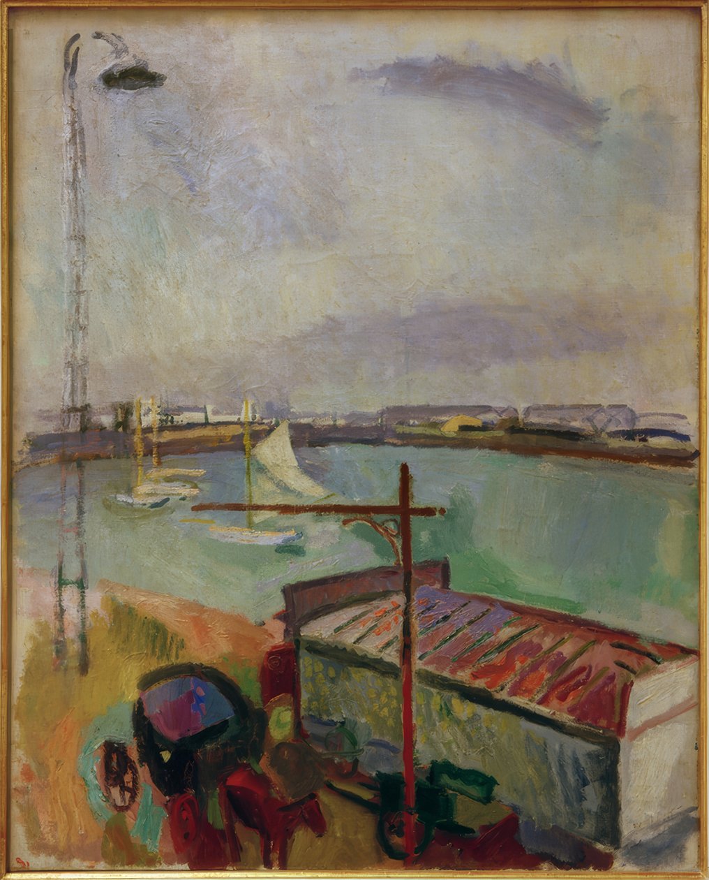 Le Havren satama tekijältä Raoul Dufy
