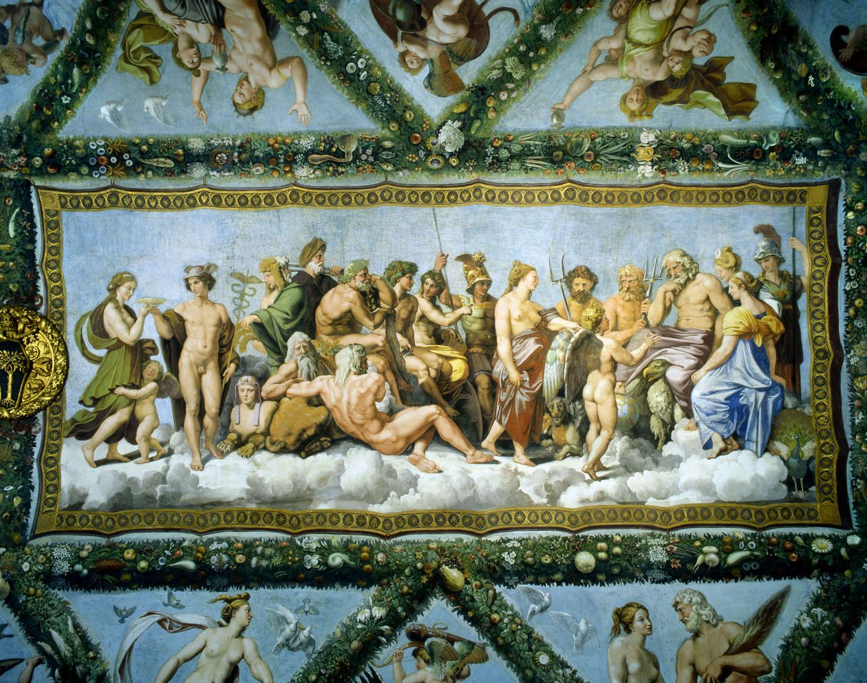 Jumalten neuvosto, 1517-1818 tekijältä Raffaello Sanzio Raphael