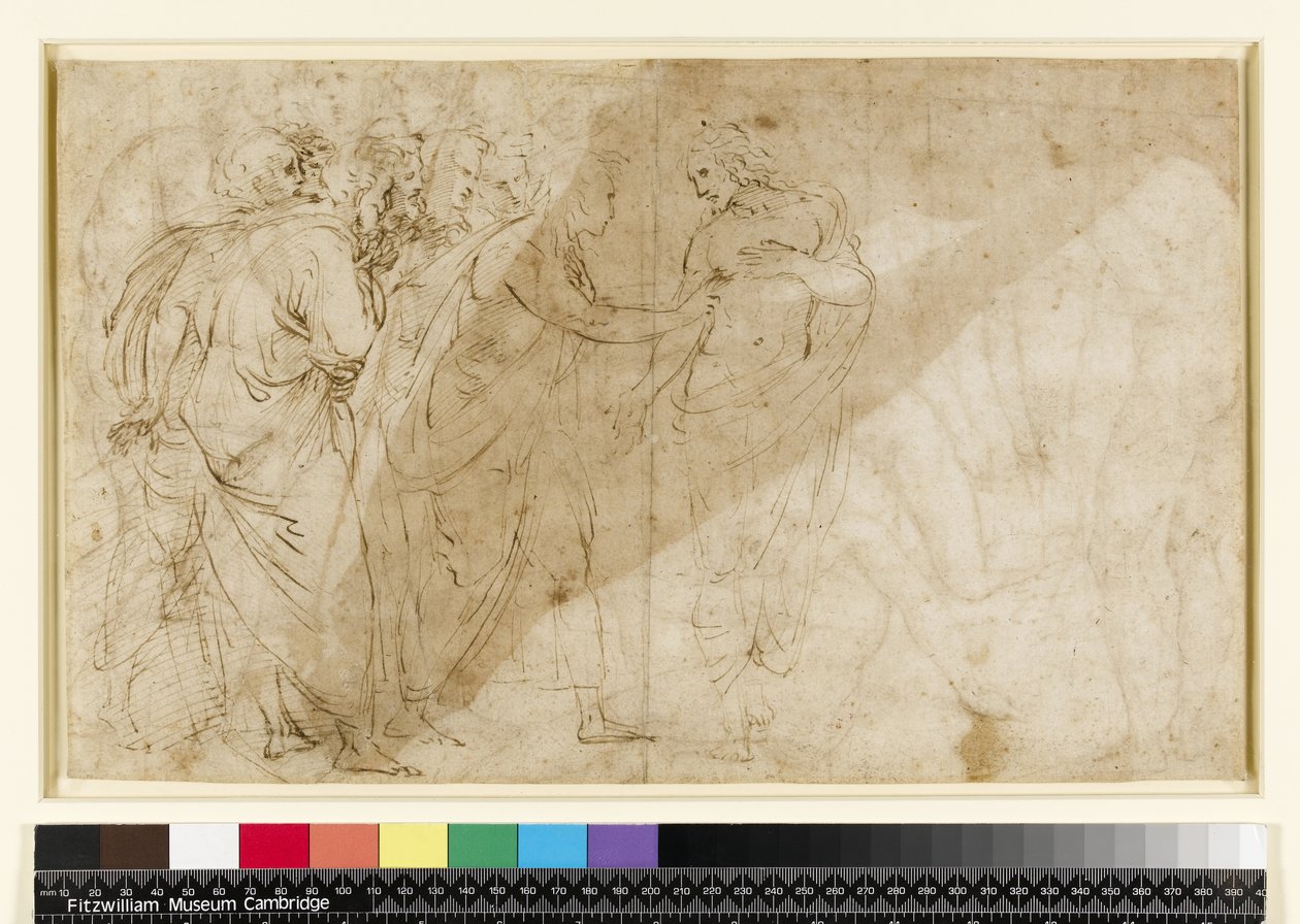 St. Thomasin uskomattomuus, n. 1514 (versio 3551547) tekijältä Raffaello Sanzio Raphael
