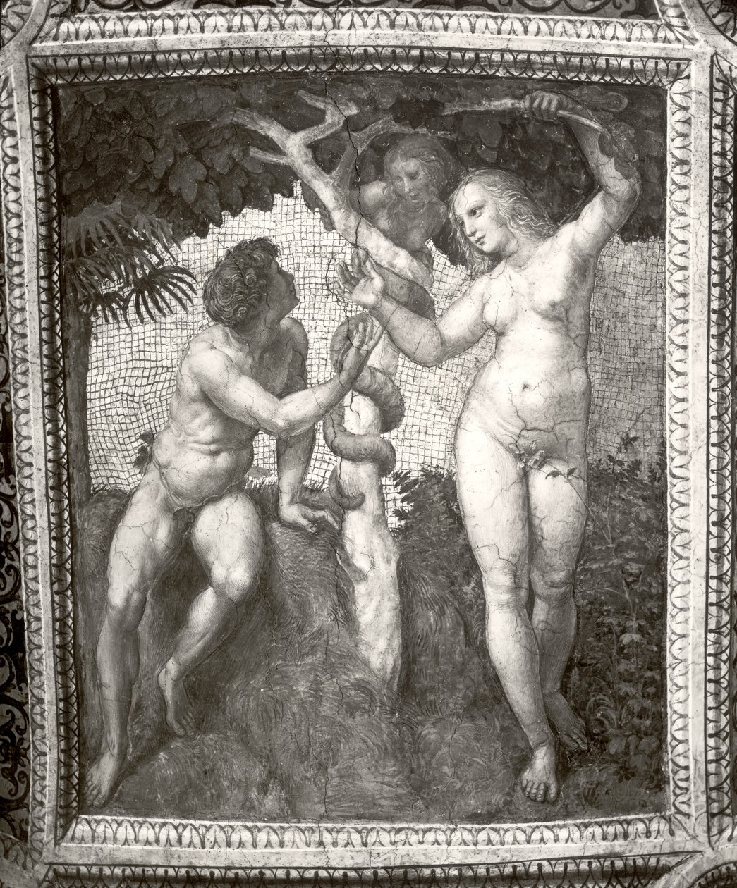 Huonekalut ja erilaiset esineet 1100- ja 1300-luvuilta tekijältä Raffaello Sanzio Raphael
