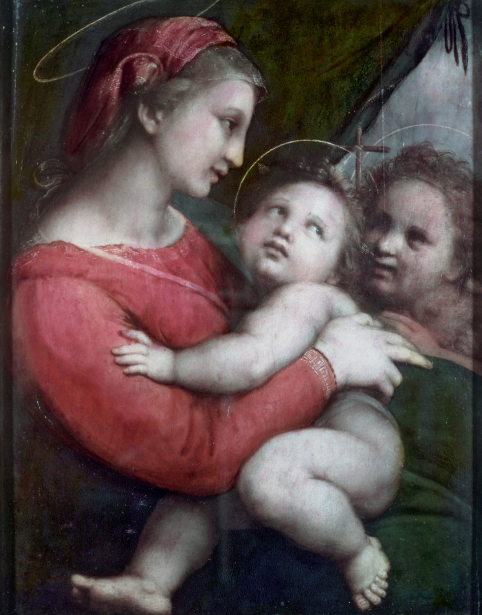 Teltan Madonna, noin 1512 tekijältä Raffaello Sanzio Raphael
