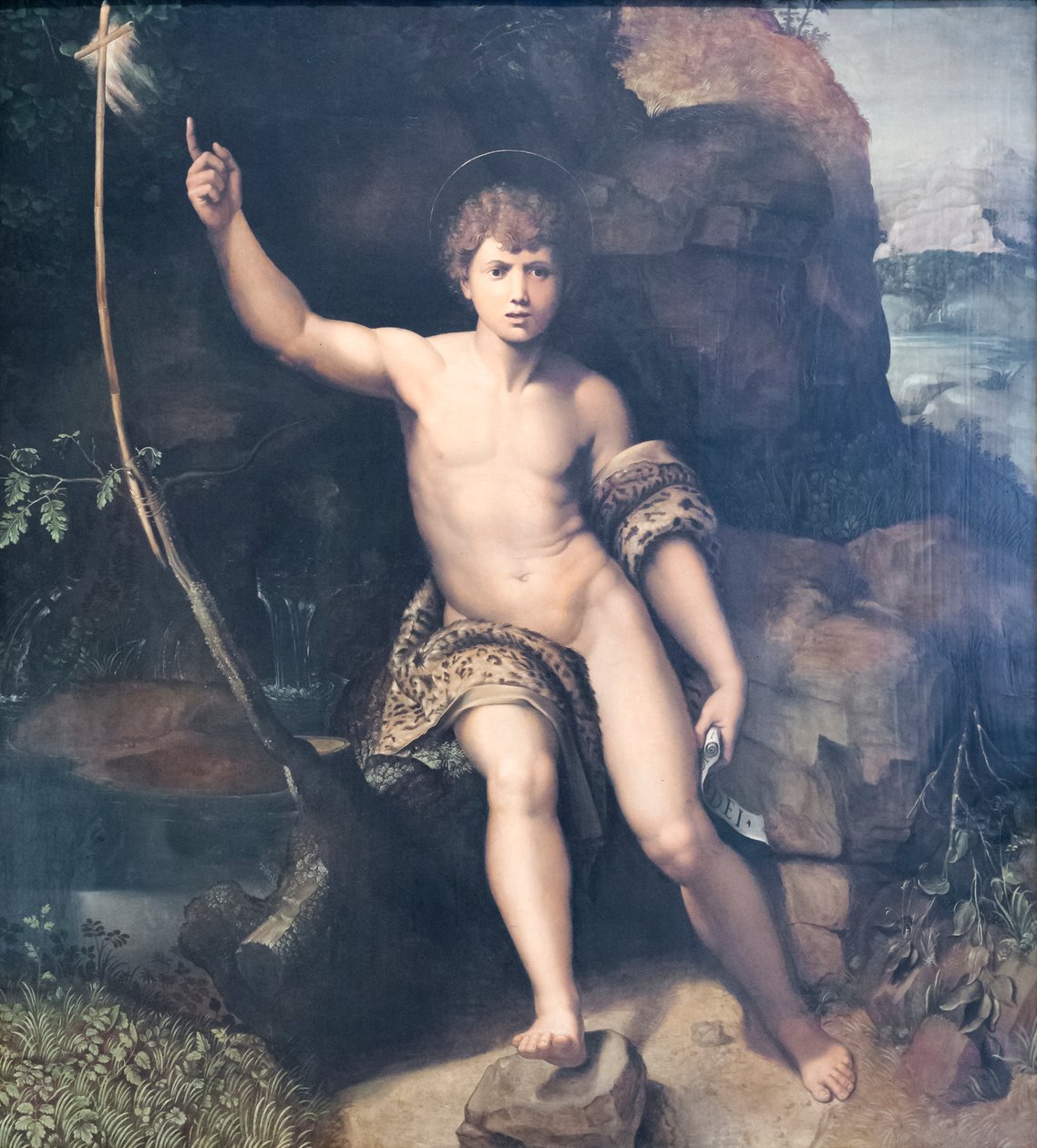 Pyhä Johannes Kastaja tekijältä Raphael (1483-1520) (after)