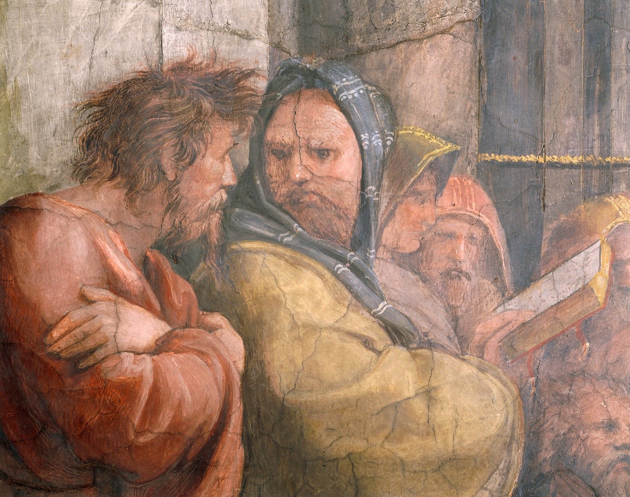 Heliodoruksen karkottaminen temppelistä tekijältä Raphael (1483-1520)