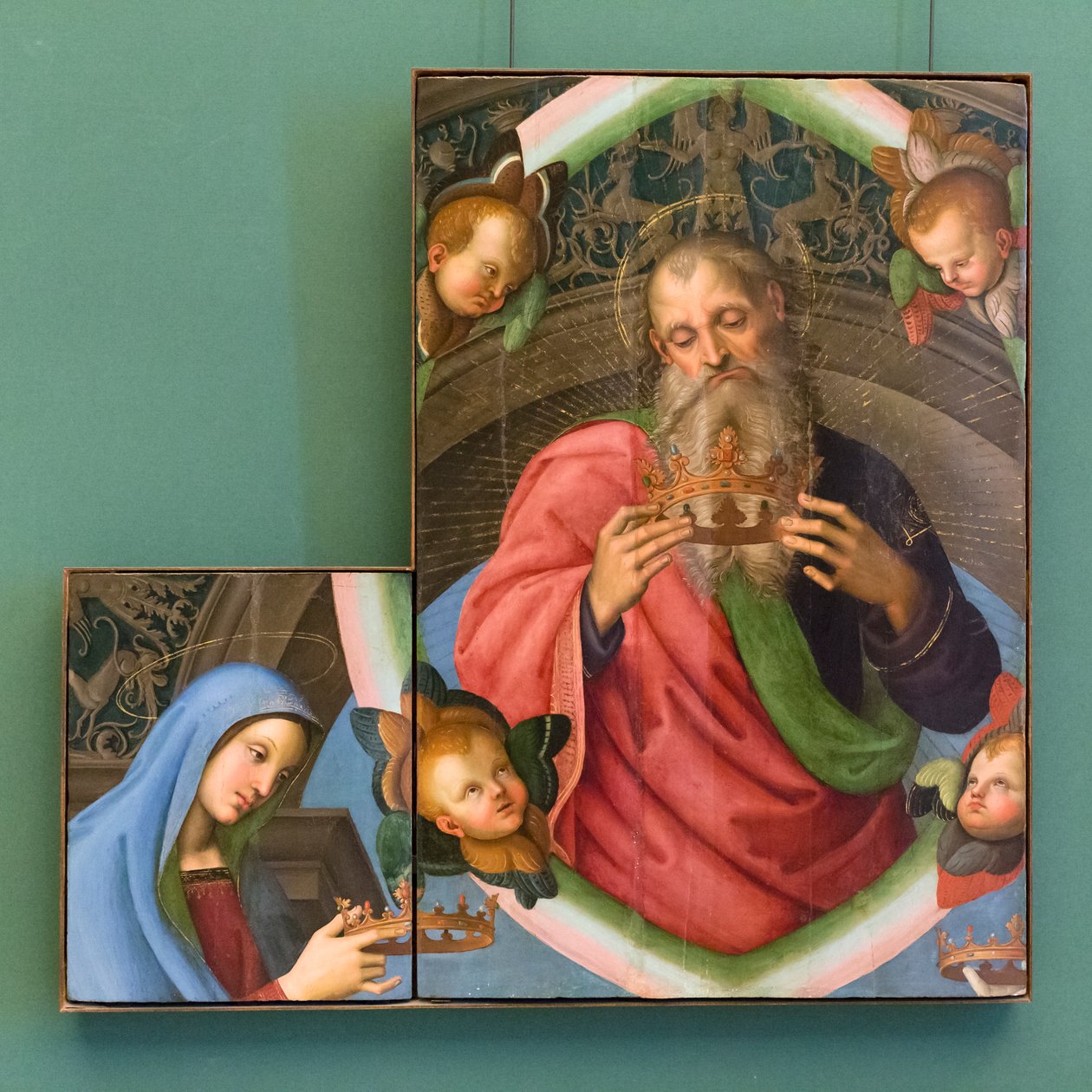 Iankaikkinen Isä ja Neitsyt tekijältä Raphael (1483 1520)